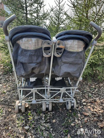 Коляска для двойни