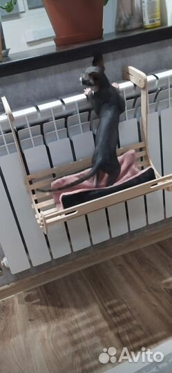 Лежанка для кошек новая.Настенный комплекс