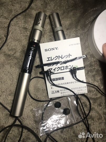 Петличный микрофон Sony ECM-77B