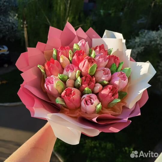 Букет из зефира на заказ