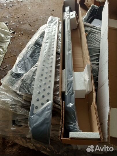 Пороги Bmw-Style+крепеж Mazda CX-5 с 2017