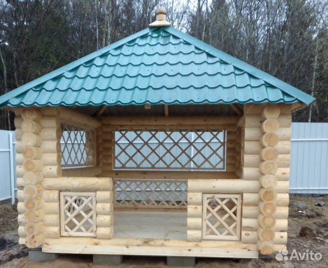 Беседка из дерева