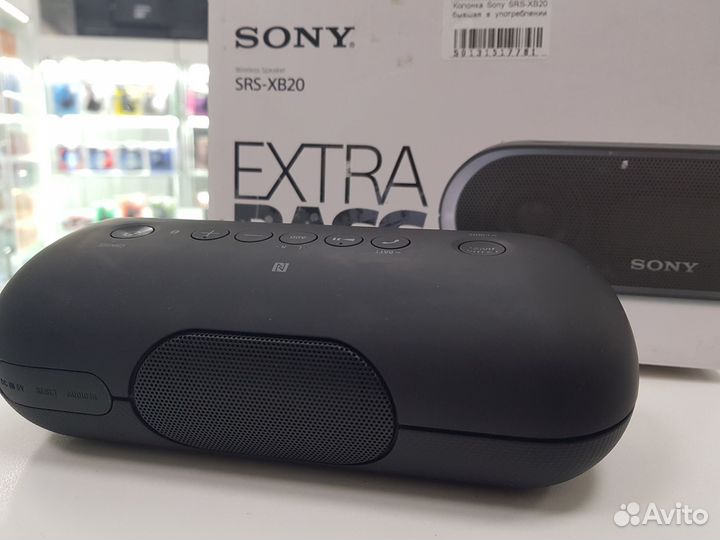 Портативная акустика Sony SRS-XB20 25 Вт