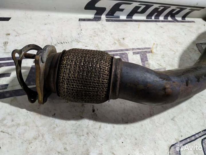 Приемная труба глушителя Audi Q5 8R 2.0 CNC 2013