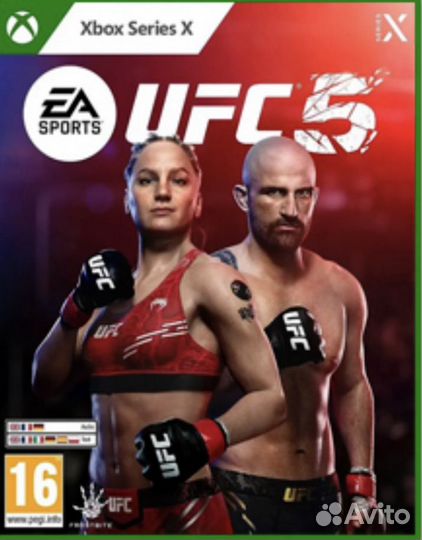 EA Sports UFC 5 Xbox хбокс