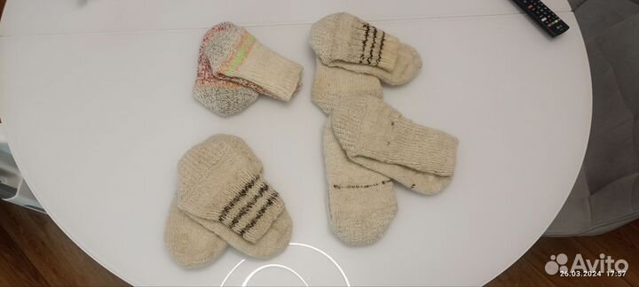 Шерстяные носки