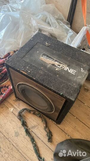 Сабвуфер и усилитель