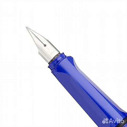 Сменное перо F серебристое для ручки lamy
