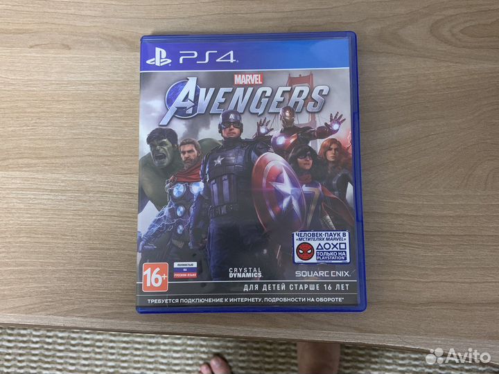 Marvel Мстители Avengers ps4