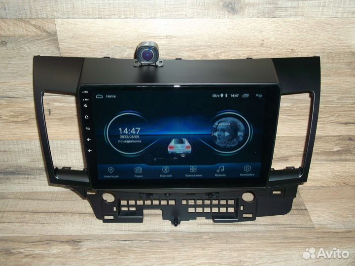 Магнитола Mitsubishi Lancer X Android с камерой
