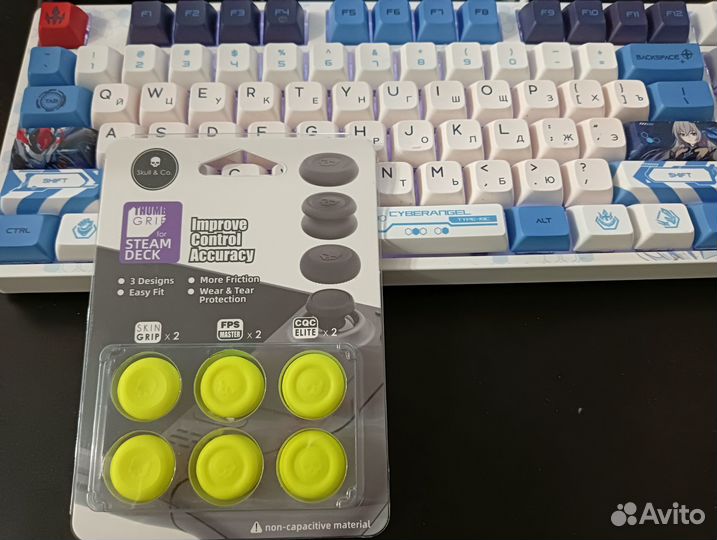 Накладки на стики Skull & Co Grips для Steam Deck