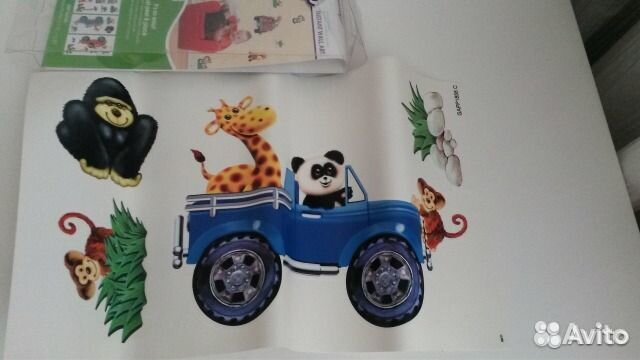 Наклейки в детскую комнату