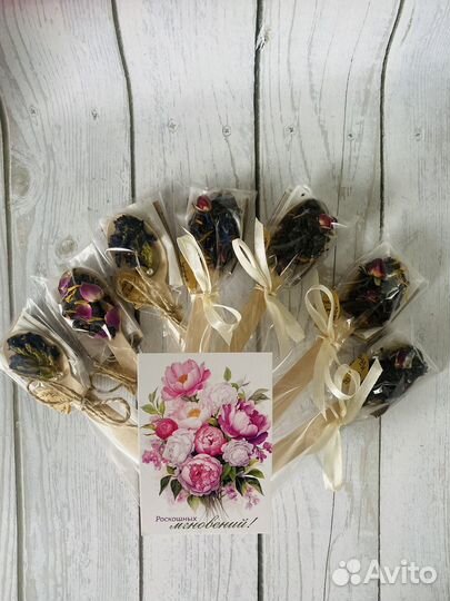 Ложка с чаем эко