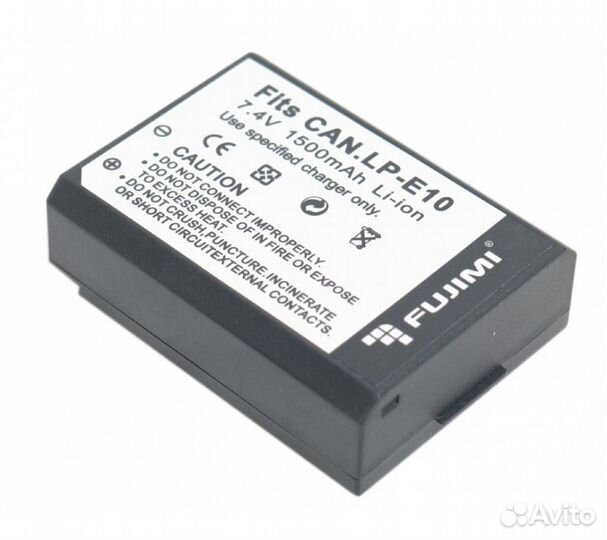 Аккумулятор Fujimi LP-E10 EOS 1100, 1200D (fblp-E1