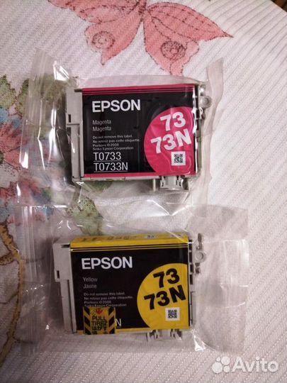 Картриджи T073 для Epson