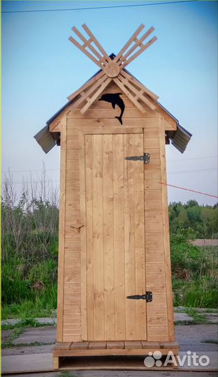 Дачный туалет с установкой ACC336