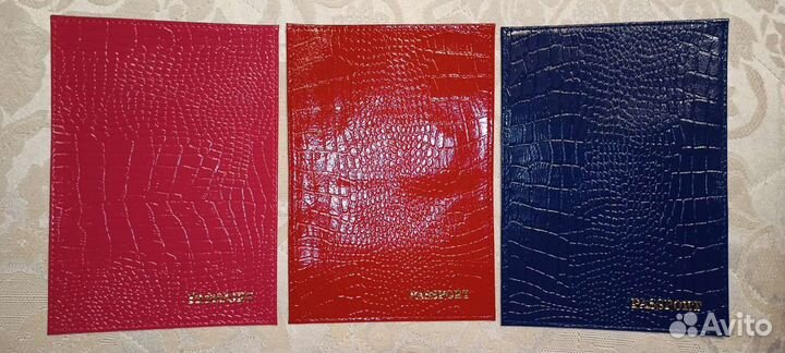 Обложка на паспорт натуральная кожа