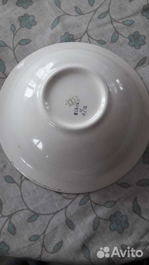 Блюдо зик тарелки дулево