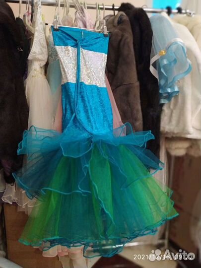 Костюм для девочки русалка Ариэль