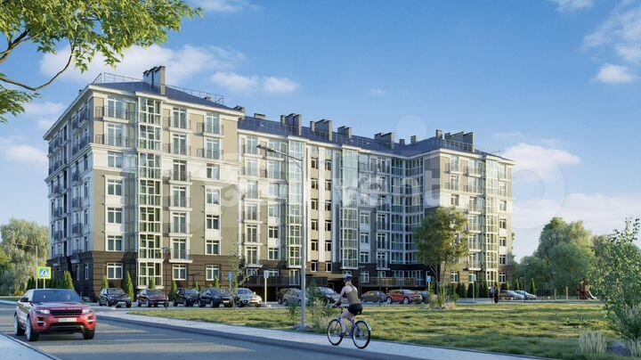 2-к. квартира, 68,2 м², 4/7 эт.