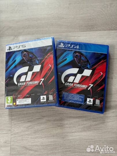 Новый Диск Gran Turismo 7 PS4
