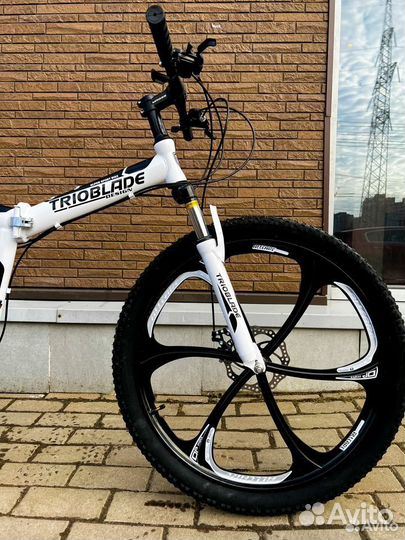 Велосипед складной на литых дисках