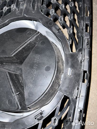 Решетка радиатора mercedes w205 diamond оригинал