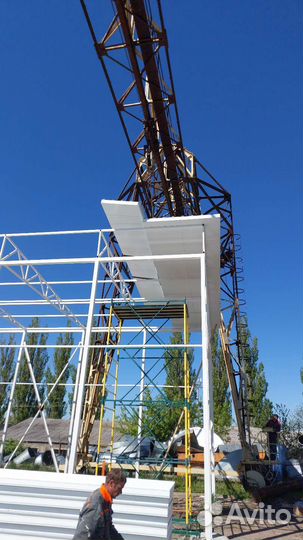 Строительство складов ангаров под ключ