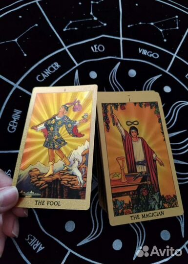 Новые Карты Таро Уэйта пластик