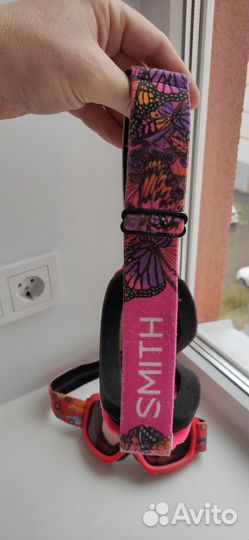 Детская горнолыжная маска на 5-9 лет