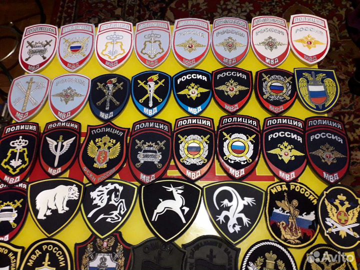 Коллекция шевронов СССР, РФ, Мвд, Вс, и др
