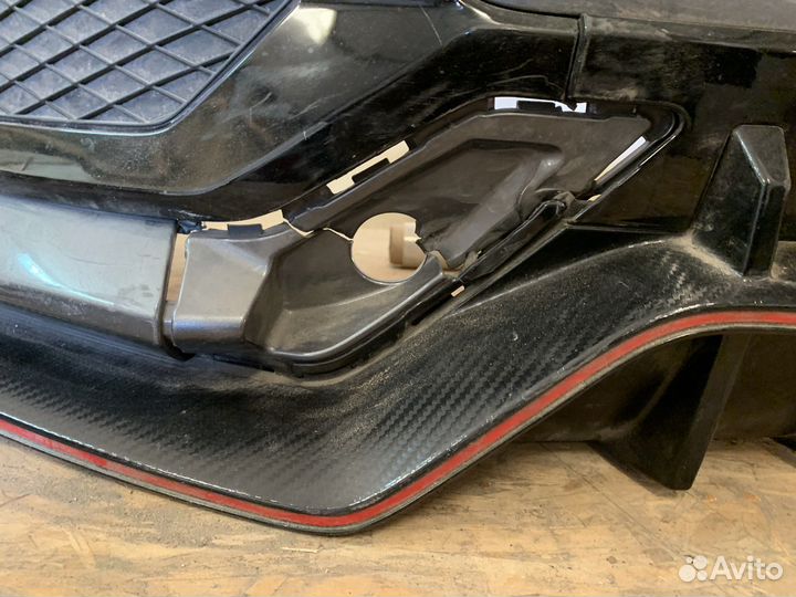 Бампер задний honda civic FK8 type-R