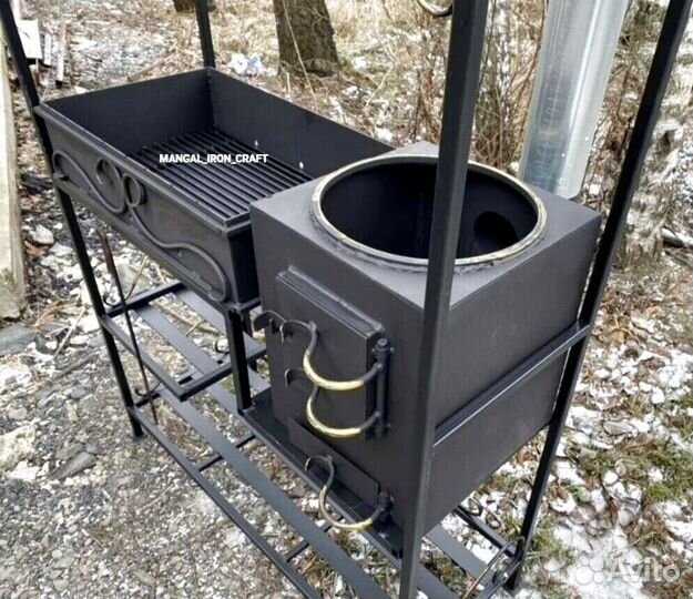 Мангал кованый