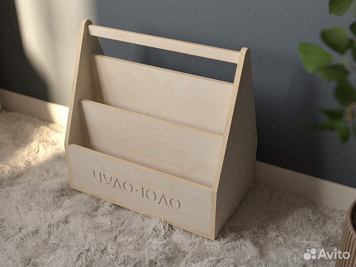 Полка Монтессори на колесиках