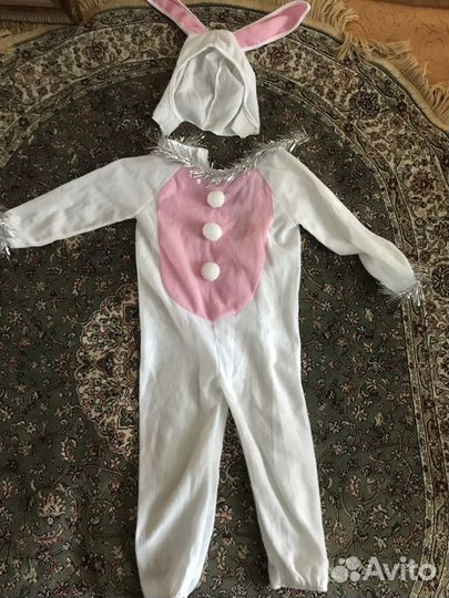 Карнавальный костюм (зайка)