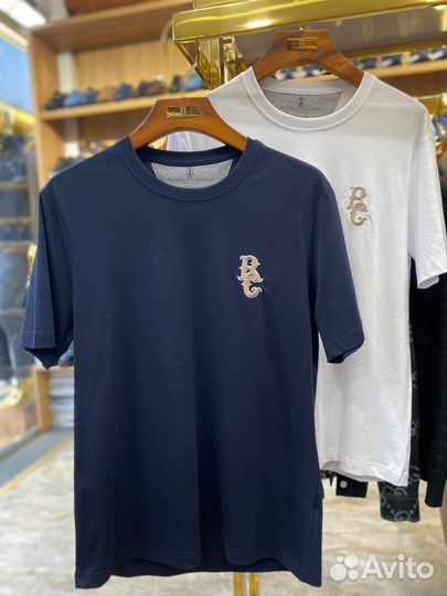 Brunello cucinelli мужская футболка