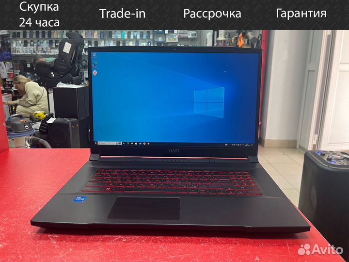 Ноутбук msi GF76 Katana