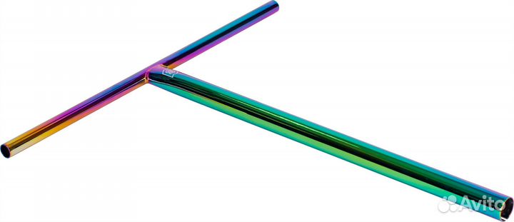 Руль skip T-Bar Cromoly IHC 65x60см неохром Nov134