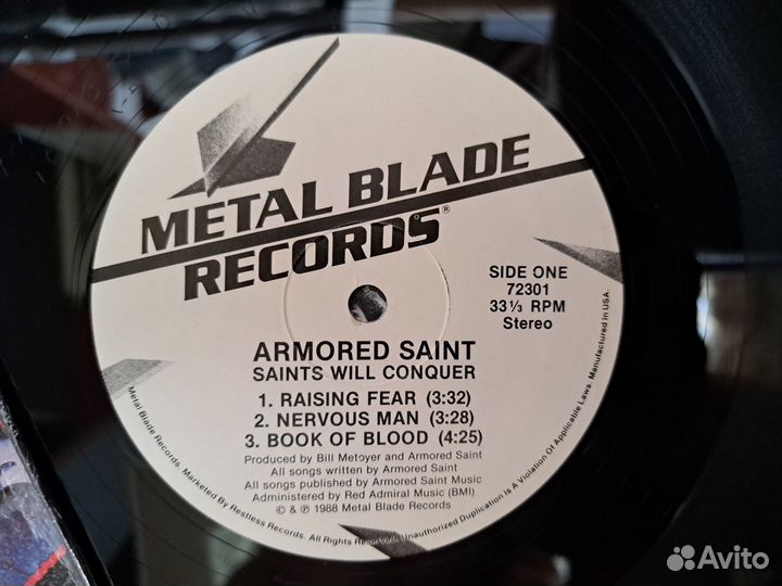 Armored Saint – Saints Will Conquer