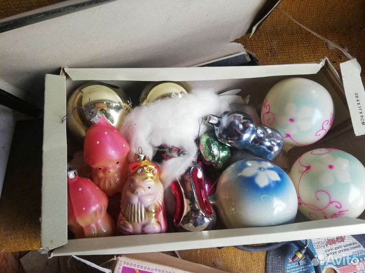 Ёлочные игрушки СССР