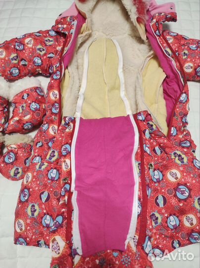 Зимний комбинезон для девочки