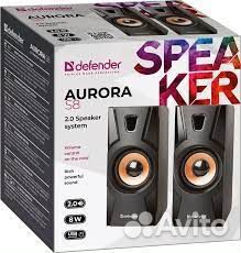 Колонки 2.0 Defender Aurora S8 новые