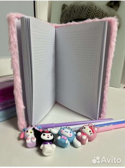 Подарок - Пушистый блокнот Хагги Вагги