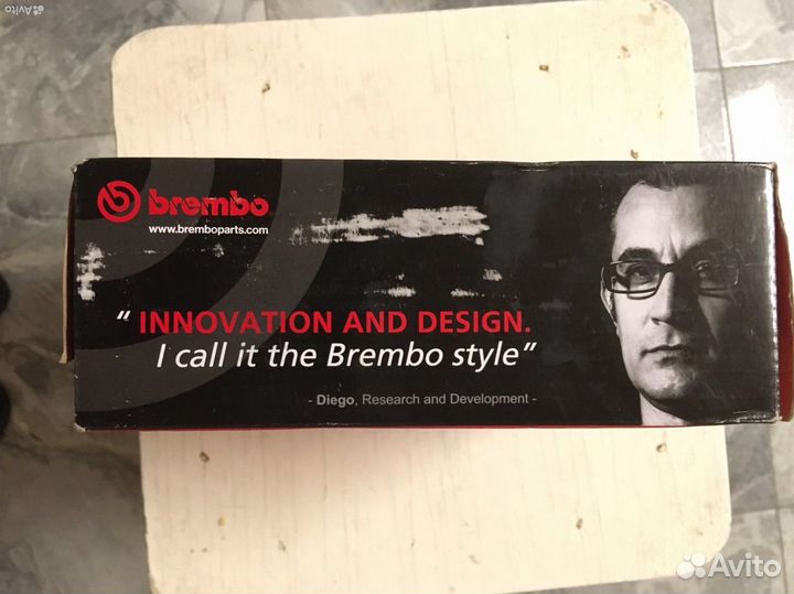 Тормозные колодки задние brembo