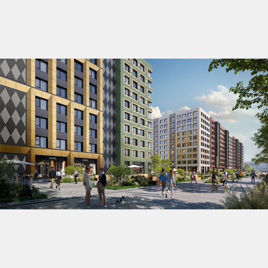 3-к. квартира, 91,9 м², 4/10 эт.