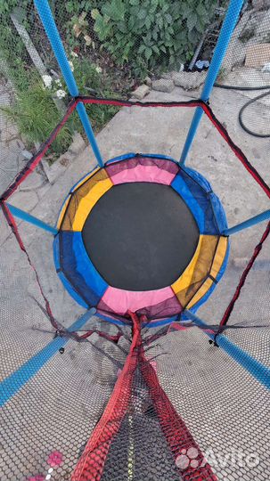 Батут с сеткой