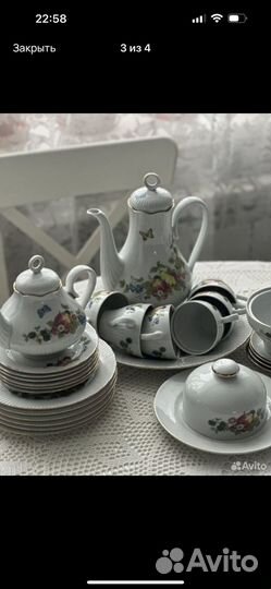 Чайный сервиз гдр
