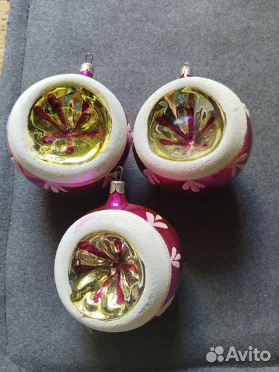 Елочные игрушки СССР