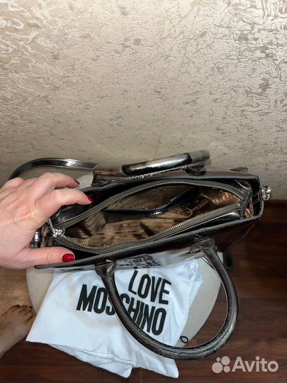 Сумка женская искусственная кожа love moschino