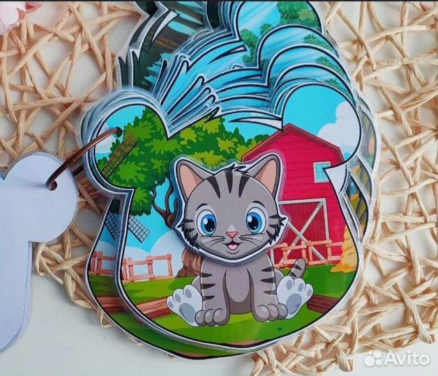 Игра на липучках Чья мордочка